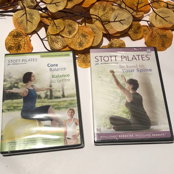 Stott Pilates DVDs for core and spine. New - Picture 1 of 7